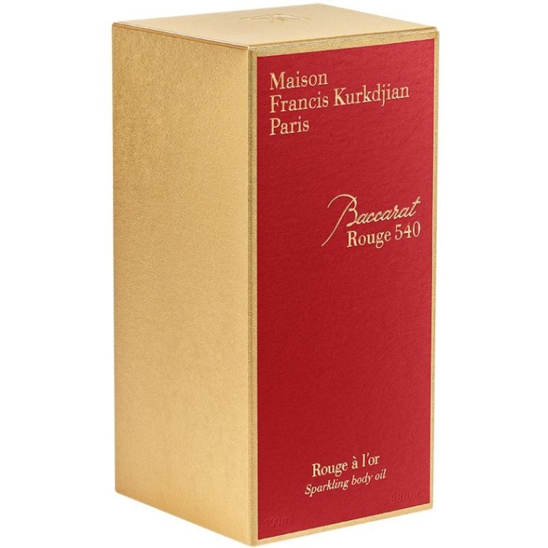 Baccarat Rouge Sparkling Body Oil Ml M Francis Kurkdjian