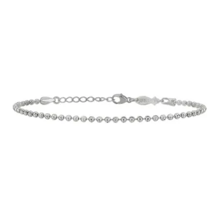 Bracciale Catenella a Pallini Argento