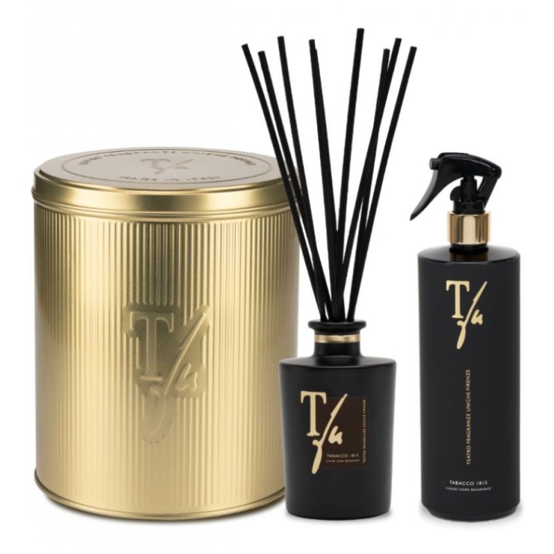 Gold Tin Box Tabacco 1815 250ml + Spray Refill 500ml