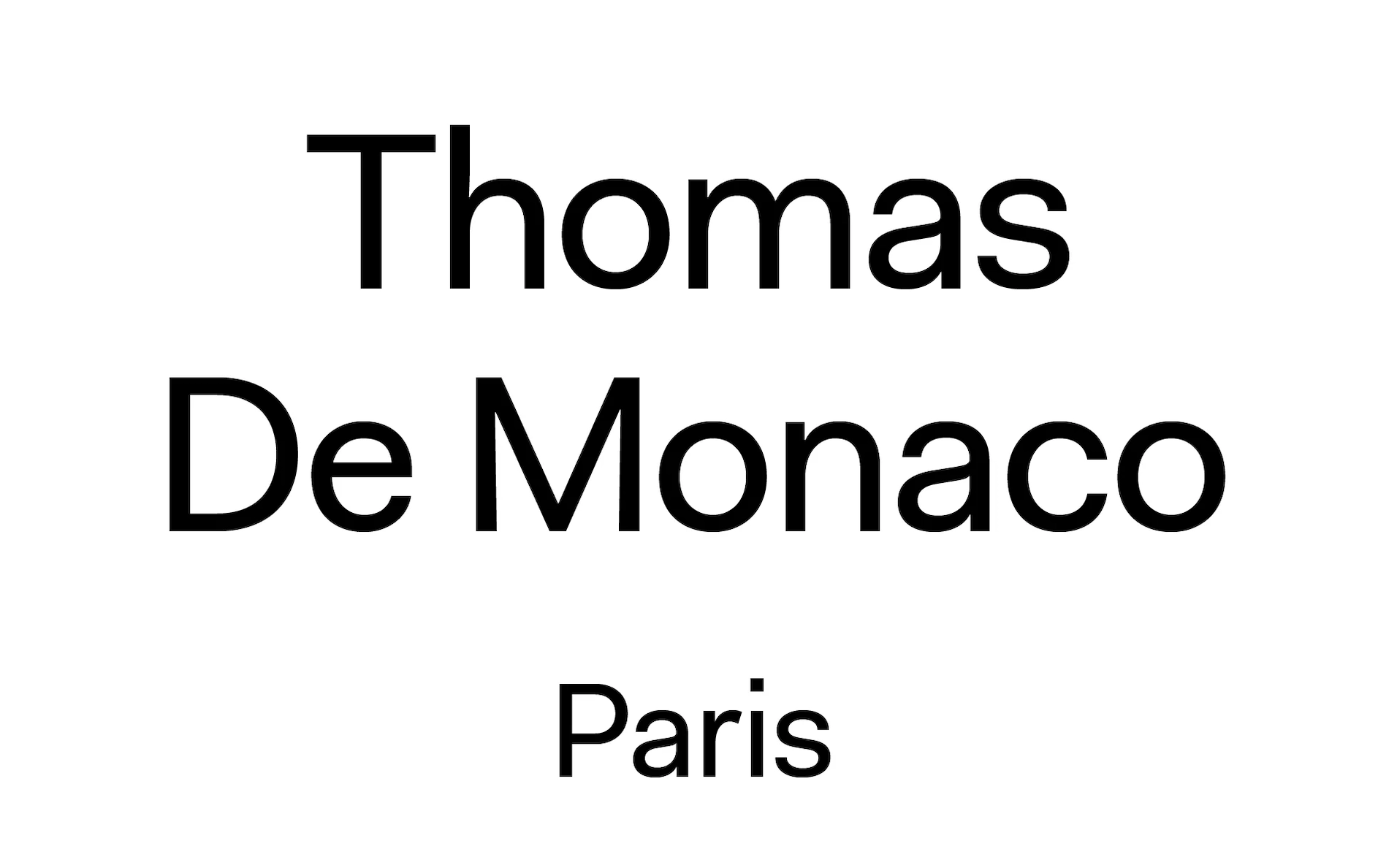 Guarda i prodotti di Thomas de Monaco Paris su Grela Parfum